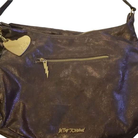 Betsey Johnson Shimmering Shoulder Bag - Picture 5 of 7